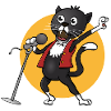 The singing cat