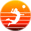 Joueuse de volleyball féminin