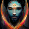 3rd EYE Divine male SATURN