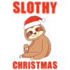 Slothy Christmas Sloth Christmas