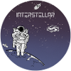 Interstellaire astronaute en orbite