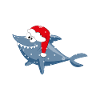 Funny Christmas Shark Christmas