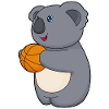 Koala Basketball Player Basketball