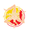 Sicily flag Sicily Palermo Italy