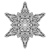 Mandala étoilé