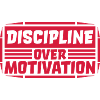 discipline over motivation quote