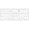 discipline over motivation quote