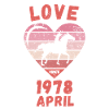 Amour équitation anniversaire avril 1978