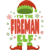 Fireman Christmas Elf