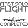 First Solo Flight Completed