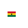 Ghana Flag Heartbeat
