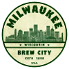 Milwaukee Skyline Brew City Badge
