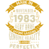 Novembre 1983 Millésime anniversaire
