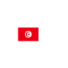 Tunisia Flag Heartbeat