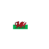 Wales Flag Heartbeat