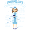 Anatomie einer Krankenschwester