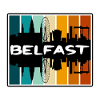 Belfast Northern Ireland Skyline Silhouette Travel