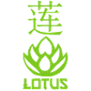 Lotus vert et Asie