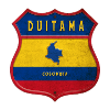 Duitama Kolumbien Wappen Design
