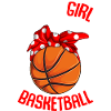 Basketball girl basketball player