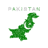 Pakistan Map Flag