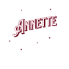 Annette name personalized