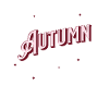 Autumn names personalised