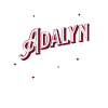Nom Adalyn personnalisé