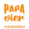 Stolzer Papa von vier Kindern