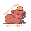 Head Empty Capybara