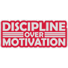 discipline over motivation quote