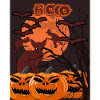 Boo with cat dark brown