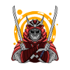 Samurai motif
