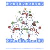 Snowman Christmas Tree