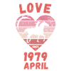 Amour équitation anniversaire avril 1979