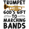 Trumpet Player Marching Band