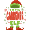 Jardinier elfe de Noël