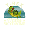 T-Rex hates skydiving Funny parachute