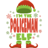 Policeman Christmas Elf
