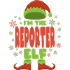 Reporter Christmas Elf