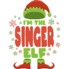 Singer Christmas Elf