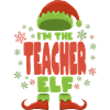 Teacher Christmas Elf