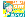 Anime Sleep Anime Repeat