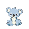 Anatomie eines Koala-Bären