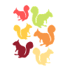 Retro Squirrel