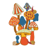 Champignons Poster champignons