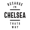 Chelsea Personalized Name