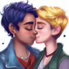 LGBT Queer kiss 🌈🌈
