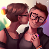 LGBT Queer kiss 🌈🌈