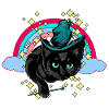 Magic Rainbow Spell Cat Magic